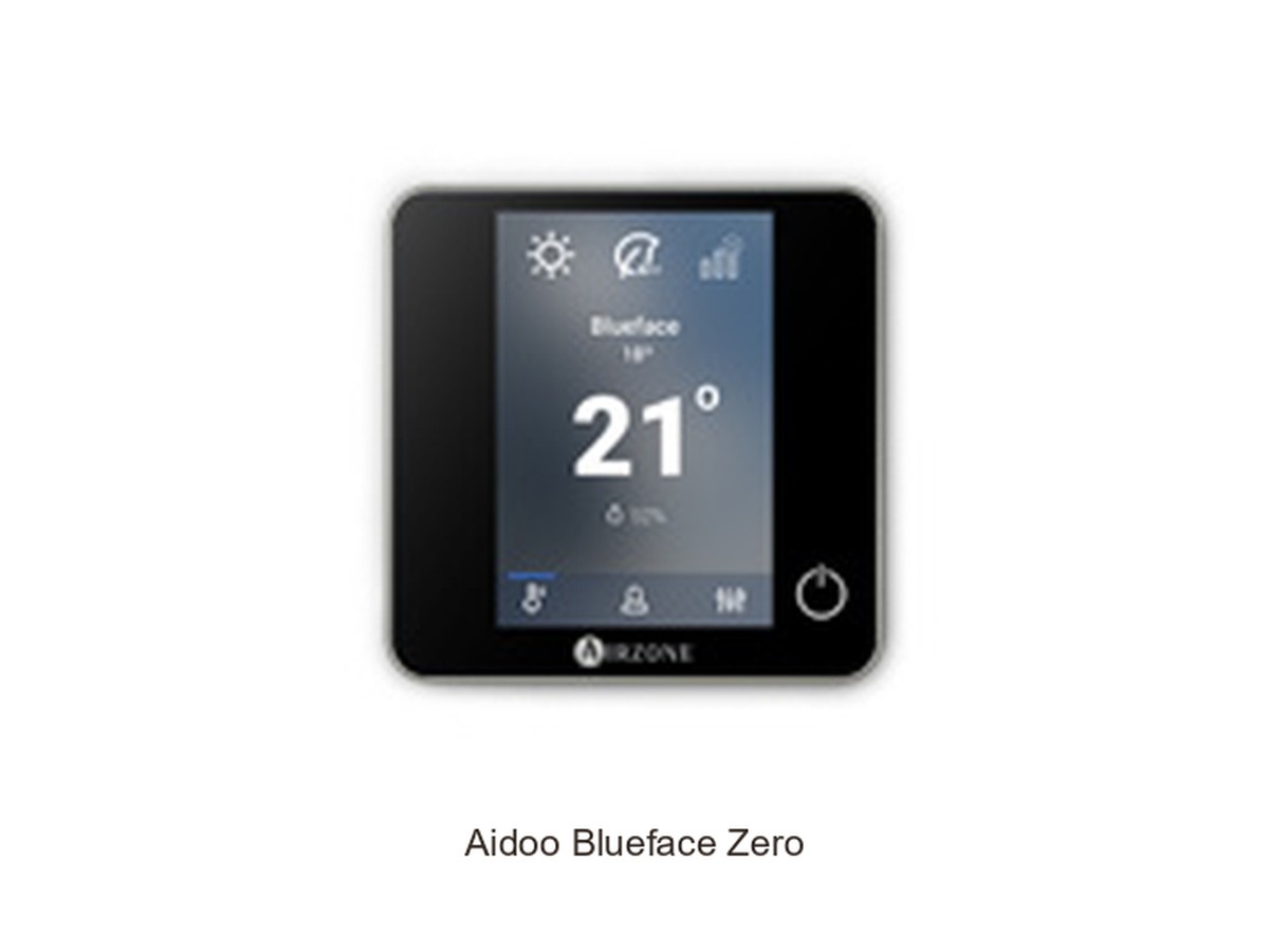 Airzone Aidoo Blueface Zero — termostat — fotografie din catalog