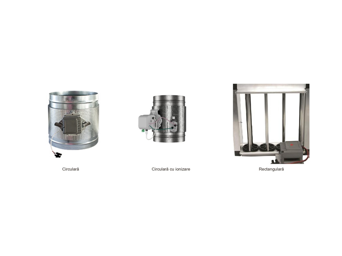 Airzone clapete motorizate — fotografie din catalog