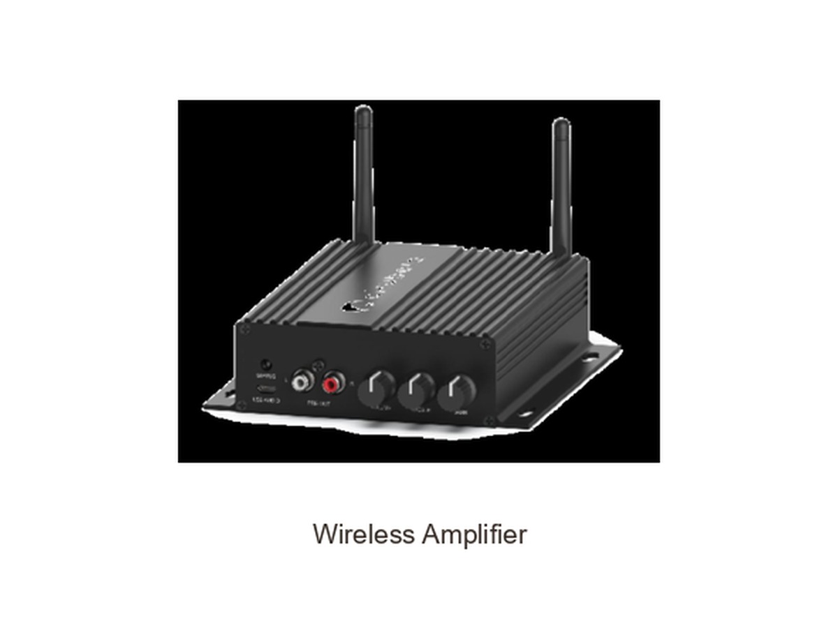 Akubela — amplificator wireless — fotografie din catalog