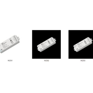 Akubela — controlere pentru benzi LED — Grupaj din fotografiile originale ale catalogului.