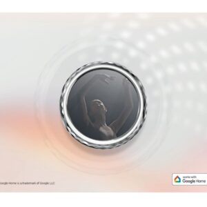 Akubela HyPanel Lux Ring — control rotativ tactil — Fotografie de gamă extrasă din catalog.