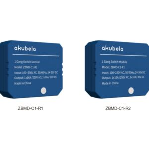 Akubela — module Zigbee cu relee — Grupaj din fotografiile originale ale catalogului.