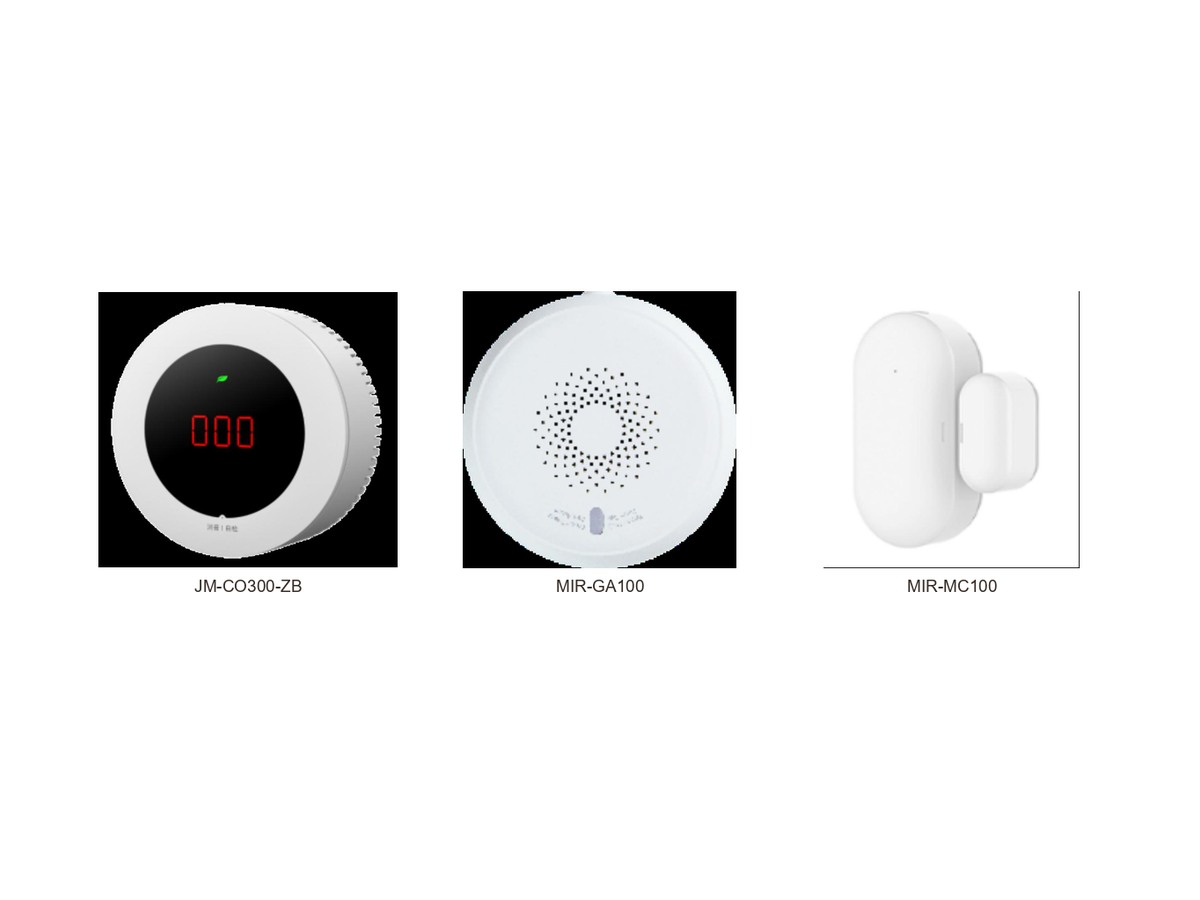 Akubela — senzori Zigbee — fotografie din catalog