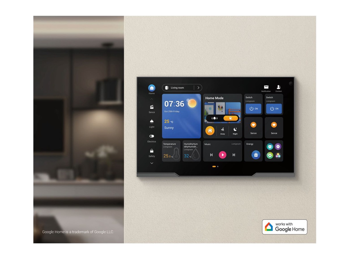 Akubela HyPanel Supreme — panou tactil 12,35″ — fotografie din catalog