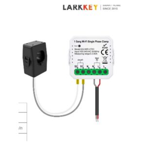 Larkkey CT01 / CT02 — clești de măsurare a consumului, Wi-Fi — Fotografie originală din catalogul Larkkey.