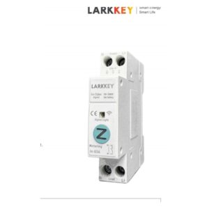 Larkkey QQ-DRS — întrerupătoare smart pe șină DIN, 40 / 63 A, Wi-Fi / Zigbee — Fotografie originală din catalogul Larkkey.