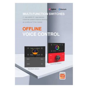 Larkkey X3 Pro — panou multifuncțional cu ecran și comandă vocală offline — Fotografie originală din catalogul Larkkey.