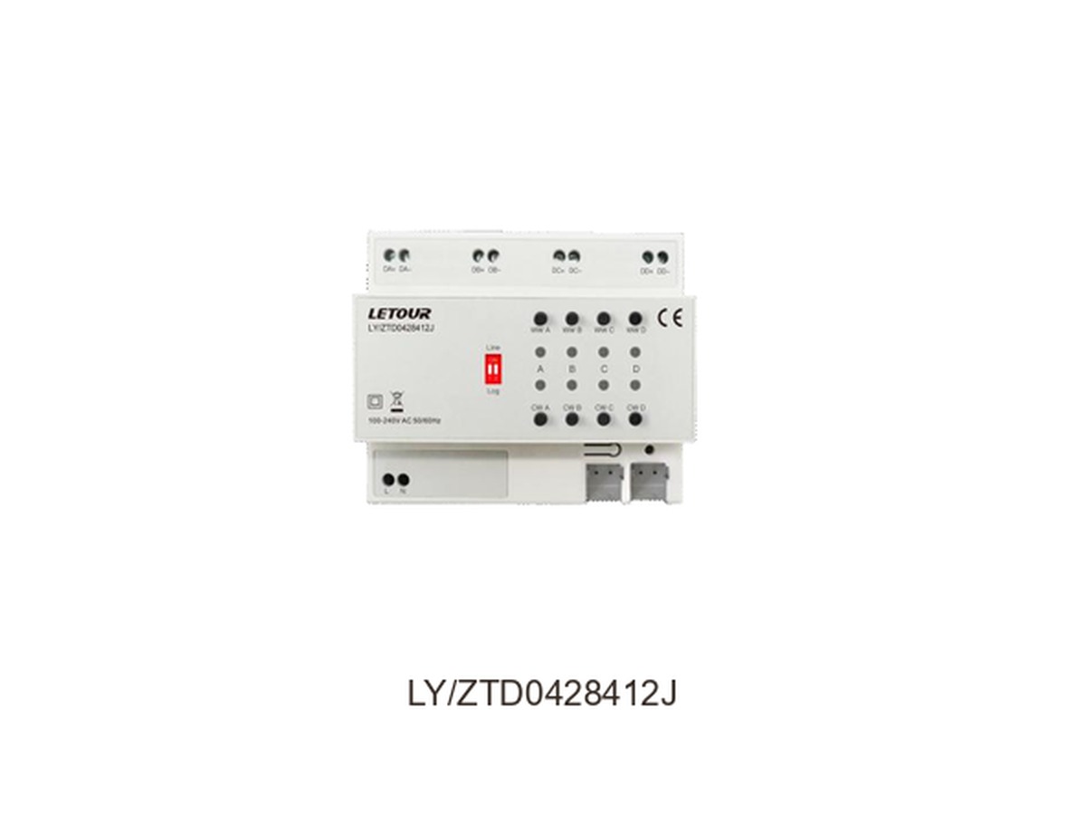 LETOUR — actuator DALI cu 4 canale — fotografie din catalog