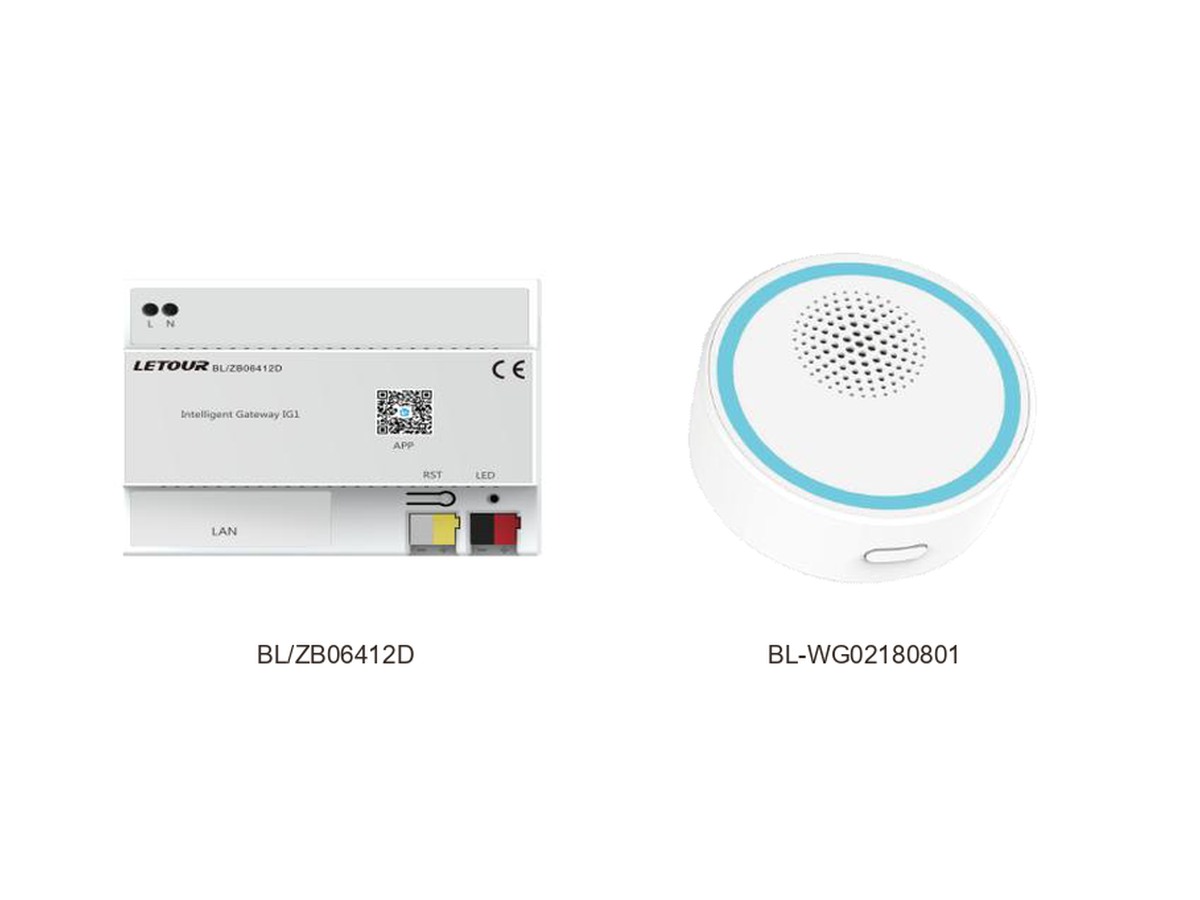 LETOUR — gateway-uri Zigbee — fotografie din catalog
