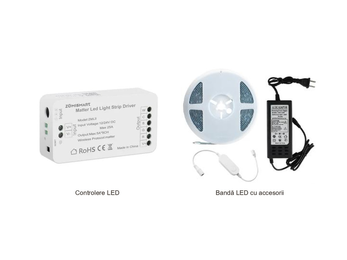 controlere și benzi LED — fotografie din catalog