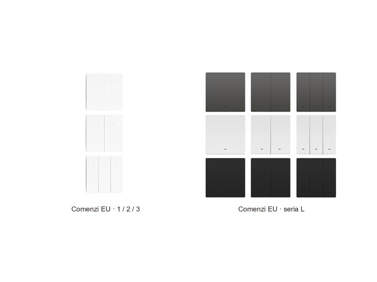 întrerupătoare cu apăsare — format EU — fotografie din catalog