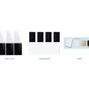 întrerupătoare tactile — format US — Fotografie de gamă extrasă din catalog.
