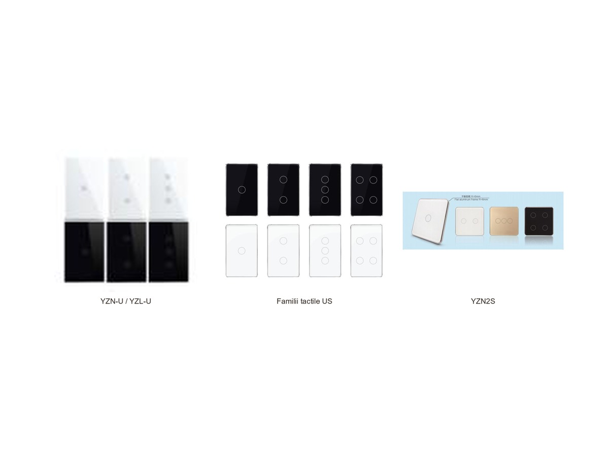 întrerupătoare tactile — format US — fotografie din catalog