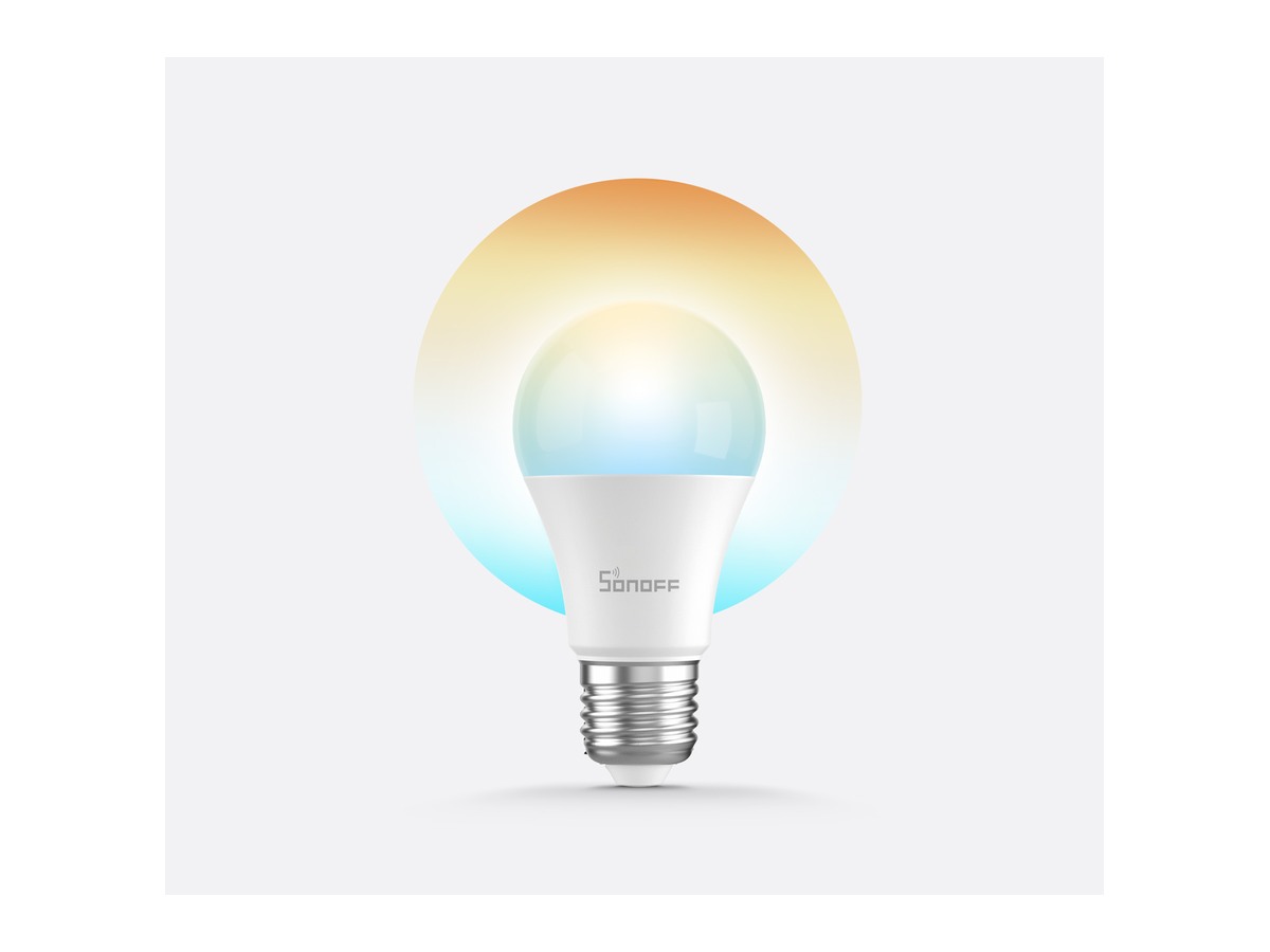 SONOFF B02 / B05 — becuri smart E27 — fotografie din catalog