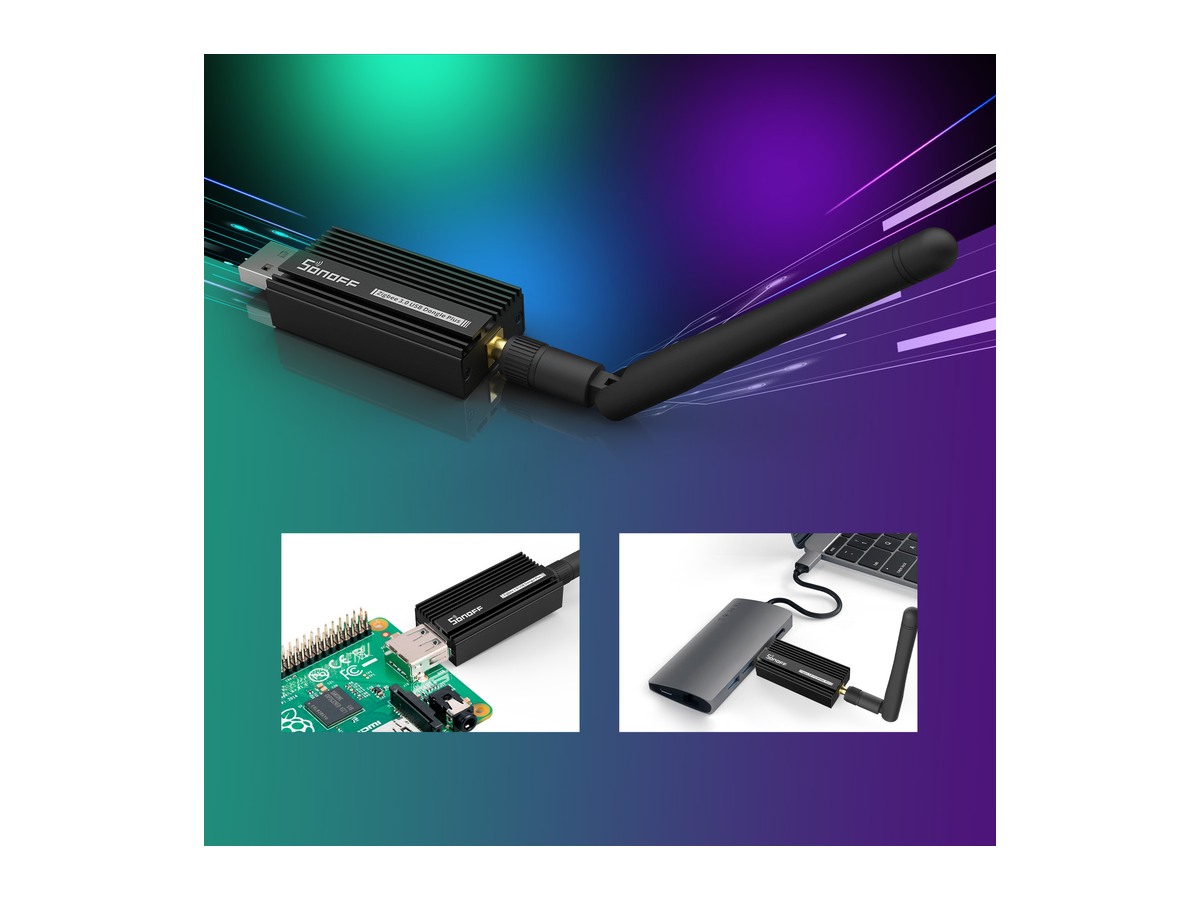 SONOFF Zigbee USB Dongle Plus — fotografie din catalog