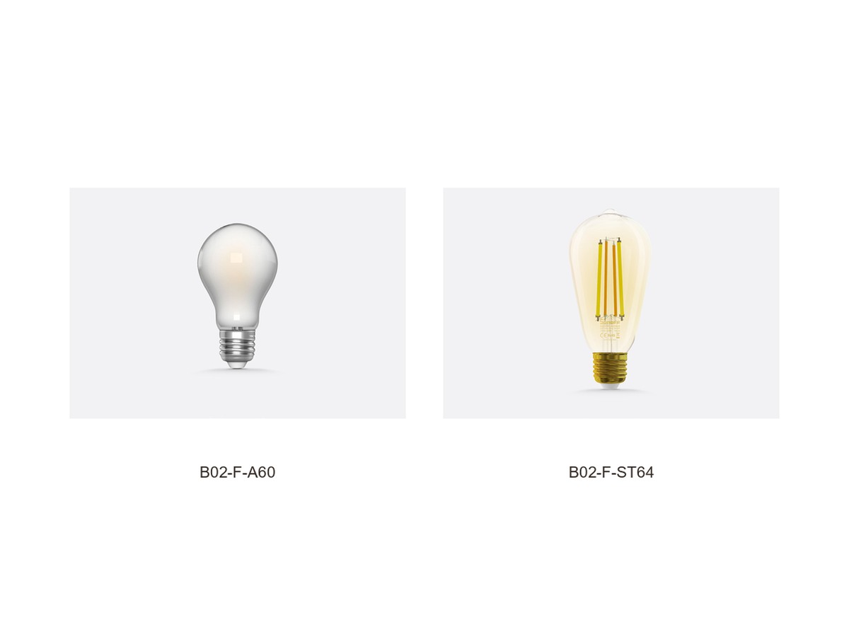SONOFF B02-F — becuri cu filament E27 — fotografie din catalog