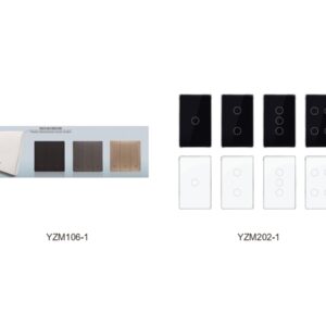 Tuya YZM106 / YZM202 — întrerupătoare conectate — Grupaj din fotografiile originale ale catalogului.