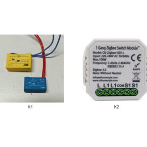 Tuya K1 / K2 — module de dimare — Grupaj din fotografiile originale ale catalogului.