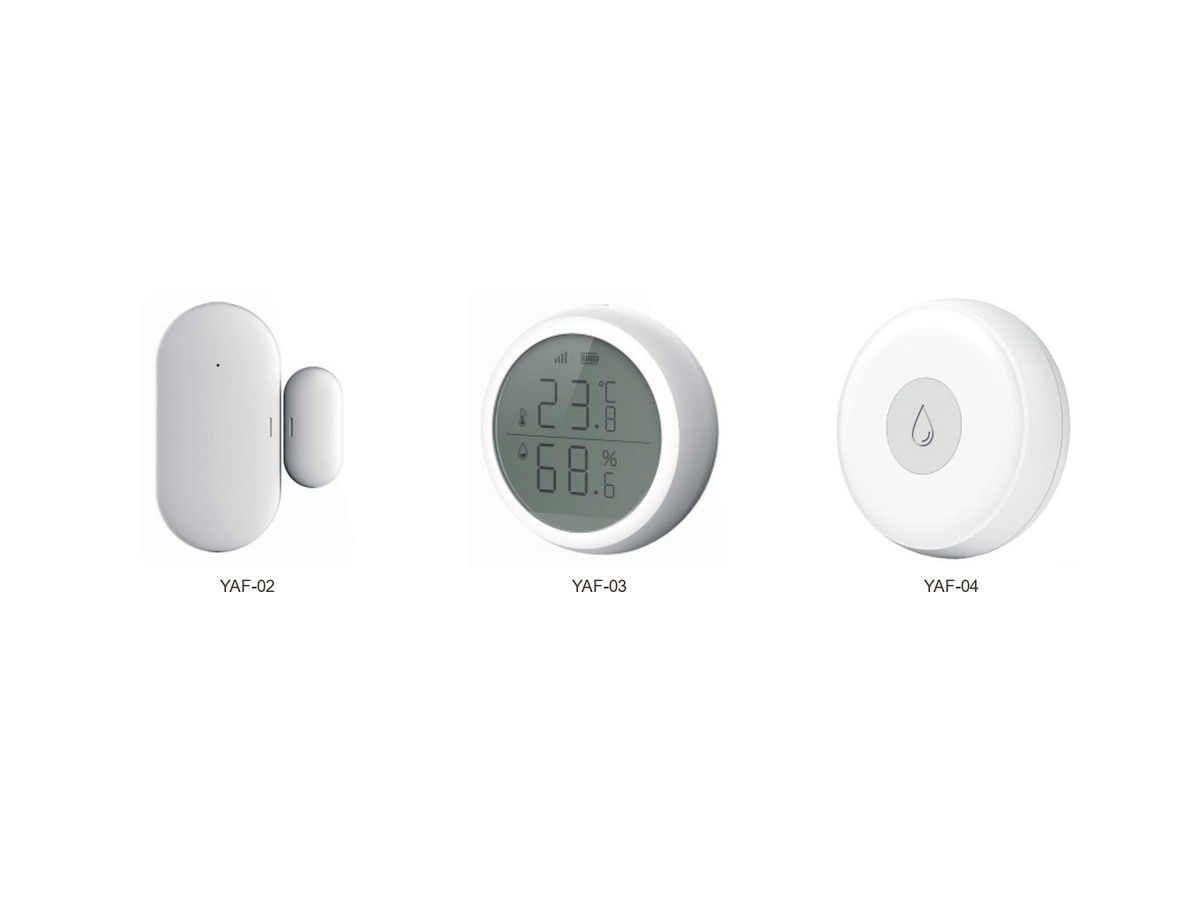 Tuya YAF — senzori Zigbee — fotografie din catalog