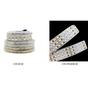 Tuya benzi LED CCT și RGB+CCT — Grupaj din fotografiile originale ale catalogului.