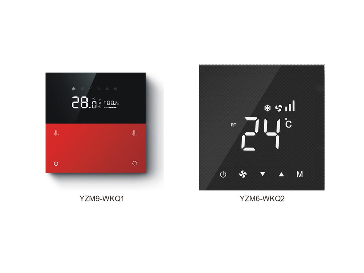 Tuya YZM9 / YZM6 — termostate — fotografie din catalog