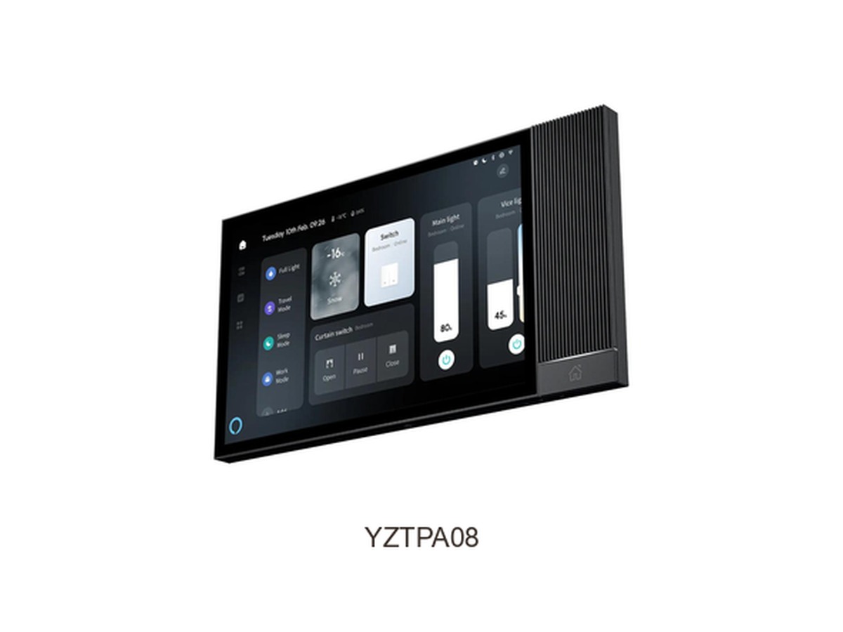 Tuya YZTPA08 — panou tactil 8″ — fotografie din catalog