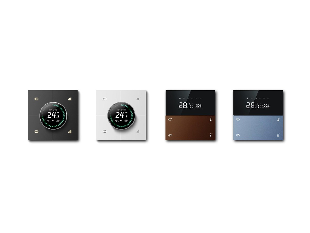 Tuya YM9-WKQ1 și YM8-X3S — termostate — fotografie din catalog