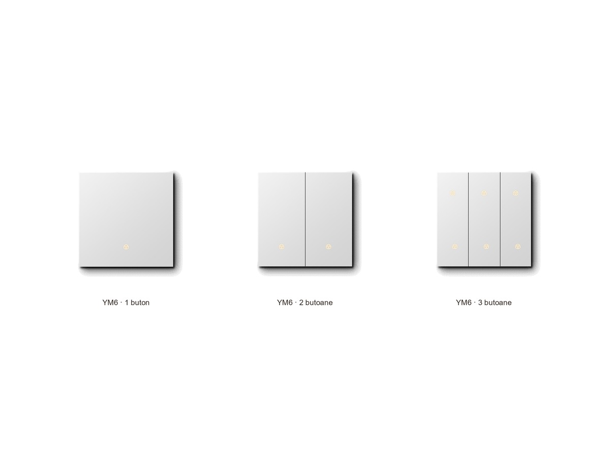 Tuya YM6 — întrerupătoare Zigbee — fotografie din catalog