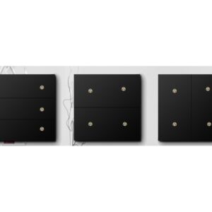 Tuya YM8plastic — întrerupătoare Zigbee — Fotografie de gamă extrasă din catalog.