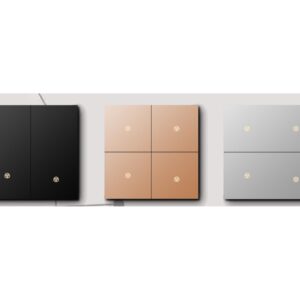 Tuya YM8metal — gama de întrerupătoare — Fotografie de gamă extrasă din catalog.