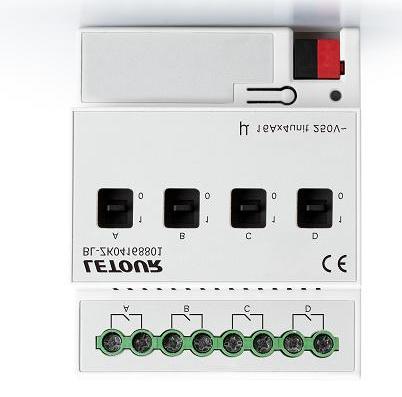 Actuator Zigbee LETOUR cu 4 canale — LY/ZK0416412J