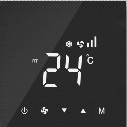 Termostat Zigbee cu ecran LCD — YZM6-WKQ2